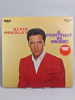 Виниловая пластинка Elvis Presley Элвис Пресли "A Portrait In Music" 1973 г. Германия