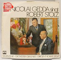 Винтажная виниловая пластинка Nicolai Gedda Singt Robert Stolz/ Николай Гедда исполняет произведения Роберта Штольца