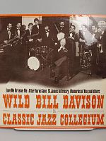Винтажная виниловая пластинка Wild Bill Davison & Classic Jazz Collegium, 1977 год