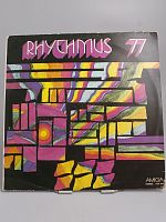 Винтажная виниловая пластинка Rhythmus 77, 1977 г.