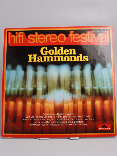 Антикварная виниловая пластинка Various "Golden Hammonds", Германия, 1971 год