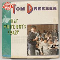 Винтажная виниловая пластинка Tom Dreesen "That White Boy's Crazy"