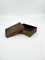 Антикварная шкатулка, латунь, дерево, Китай, 1920-е г.