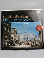Виниловая пластинка Cavalleria Rusticana ( Сельская честь ) Der Bajazzo ( Паяцы ), Германия, 1975 год