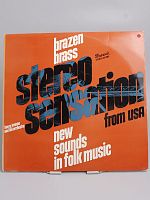 Виниловая Пластинка Henry Jerome And His Orchestra Brazen Brass New Sounds In Folk Music, 1964 г. Германия