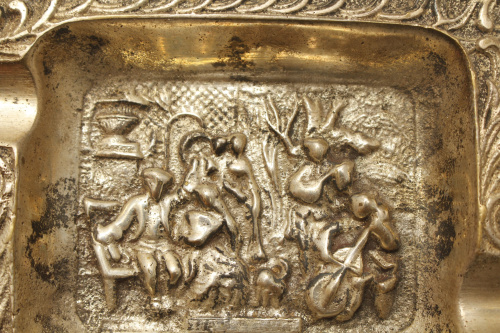 Пепельница с сюжетным барельефом, Европа, 1950-60 гг.