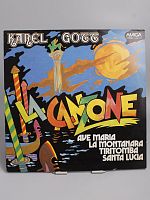 Винтажная виниловая пластинка Карел Готт La Canzone, 1978 год