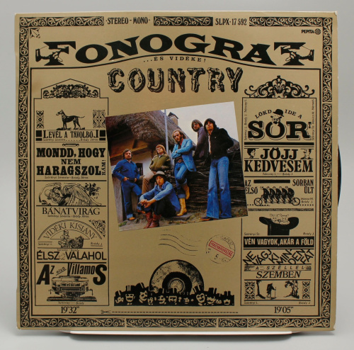 Винтажная виниловая пластинка Fonograf "Country album", 1979 г.